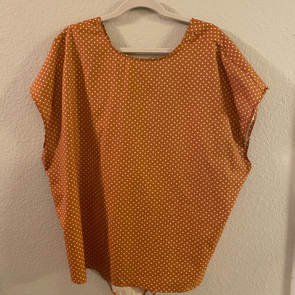 Open Back Blouse